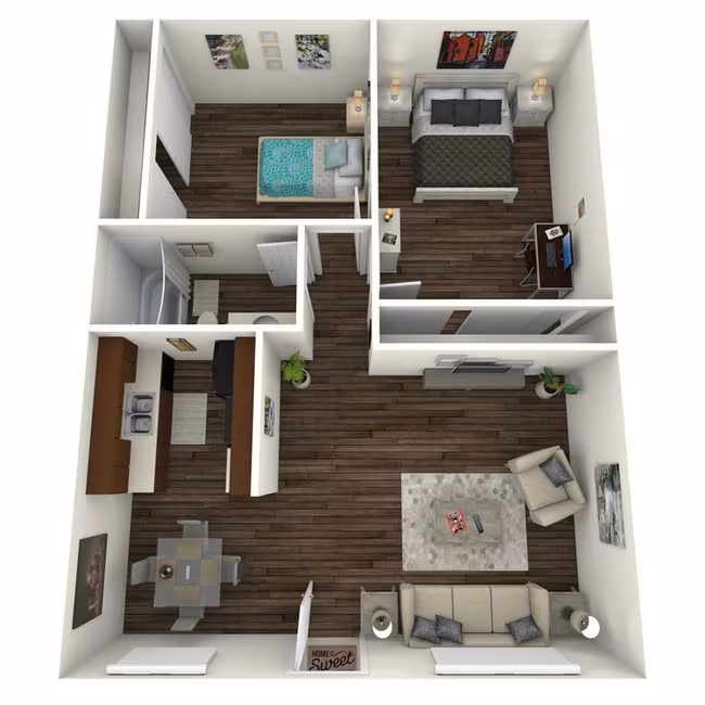 The Brooklyn floor plan
